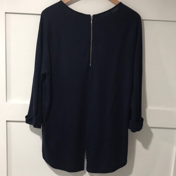 **SOLD**Chico’s long sleeve eyelet top - Picture 3 of 5